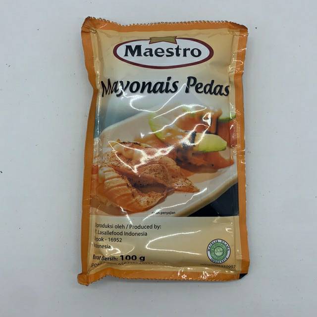 

MAESTRO Mayonais Pedas 100gr