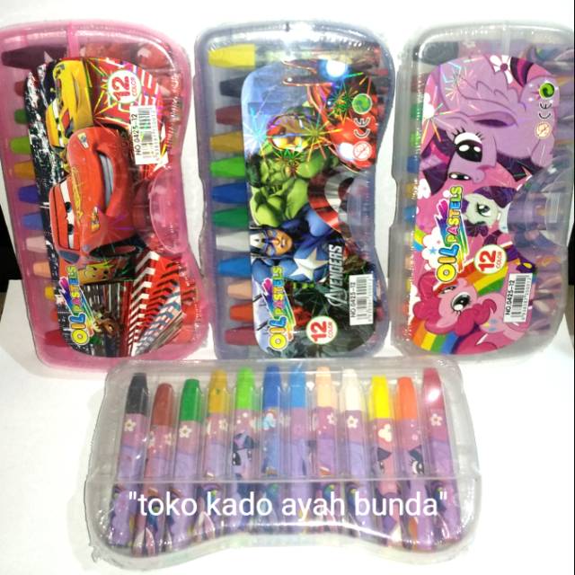 

Crayon Warna 12pcs No.0425-12