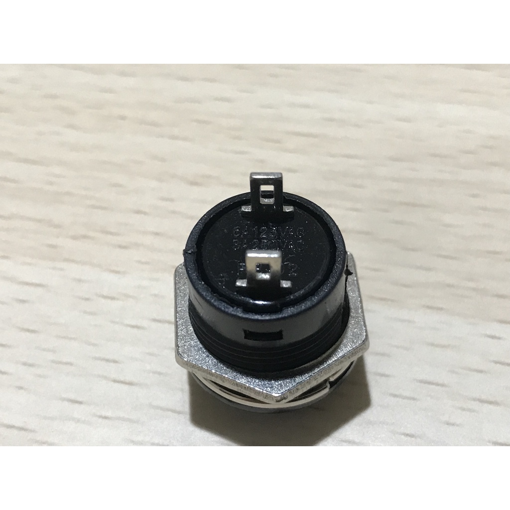 SWITCH PUSH BUTTON SAKLAR PUSH ON 2 PIN BULAT 3A 125V 1A 250V DS-212