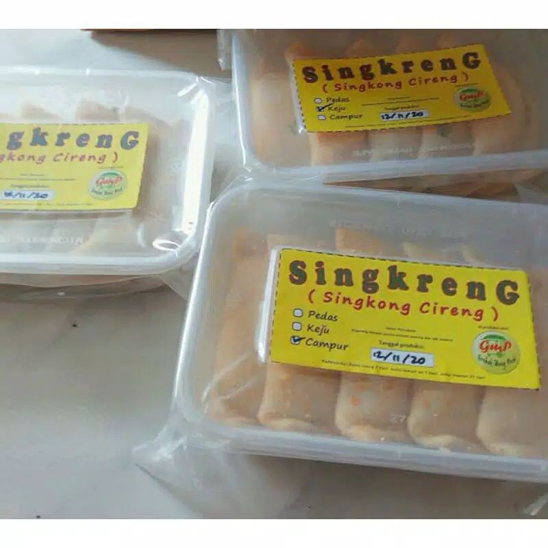

Cireng Singkreng (Singkong Cireng)