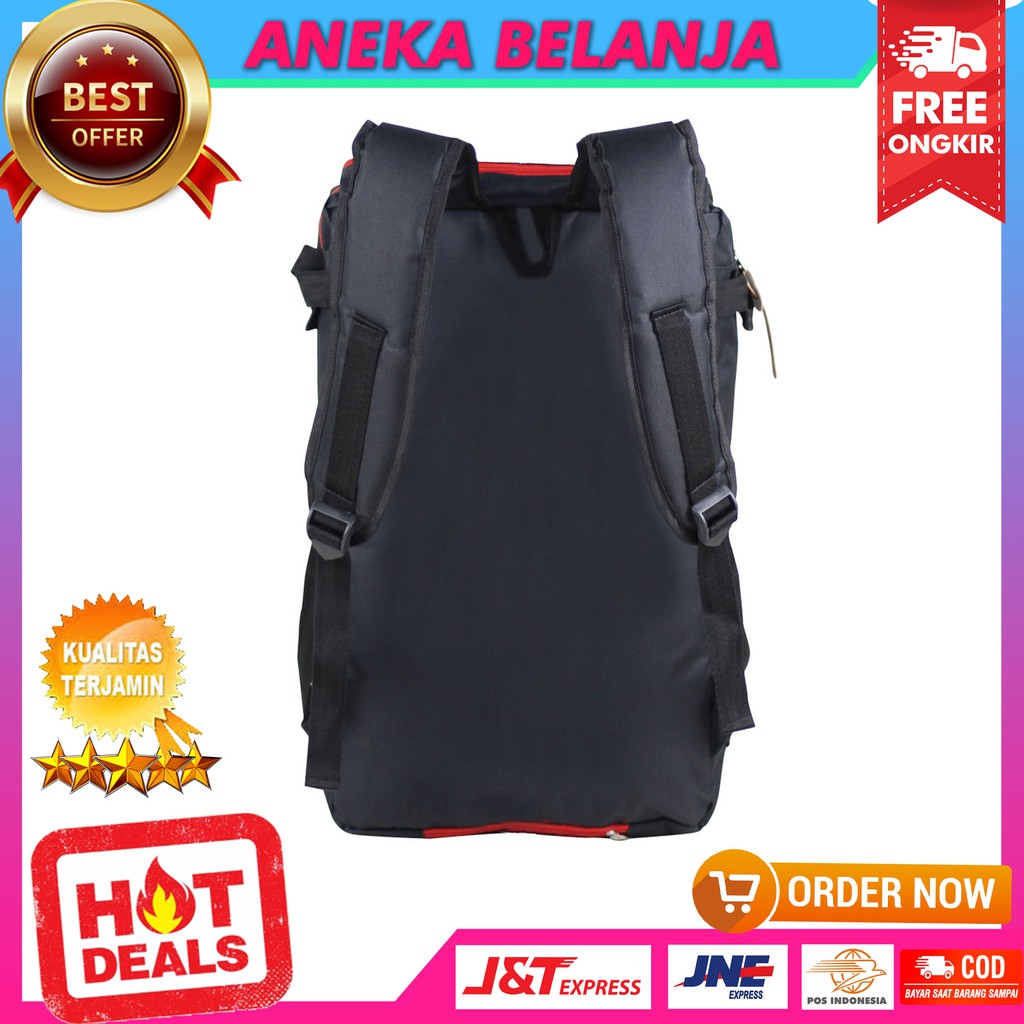 Backpack Khusus Cowok Berkualitas Tas Hangout Workout Multifungsi Kece Fashionable Kuat Tebal Casual