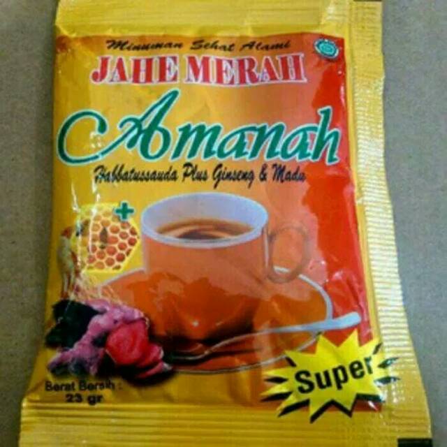 

JAHE MERAH AMANAH SUPER