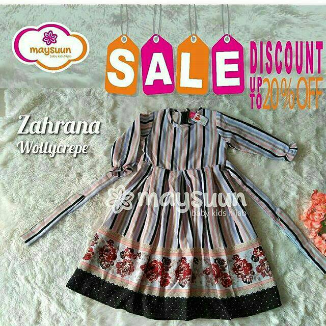 Gamis Anak Zahrana by maysuun