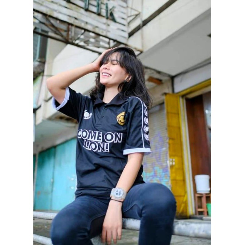 Kaos polo Arema come on lion