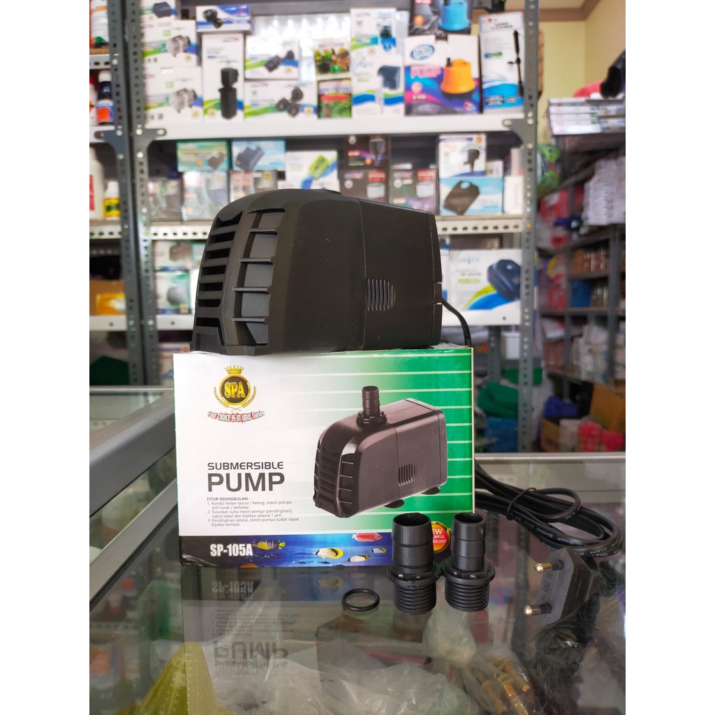 SPA / YUKARI SP-105 SP-105A  POMPA CELUP AQUARIUM - POMPA AQUARIUM - POMPA HIDROPONIK