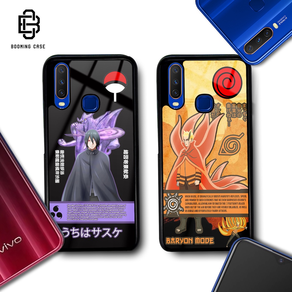 Booming Case For All Type Vivo Y21/Y21S/Y33S V21 V20 V20 SE V5 V15 Z1 PRO S1 Y51 Y19 Case SASUKE X N