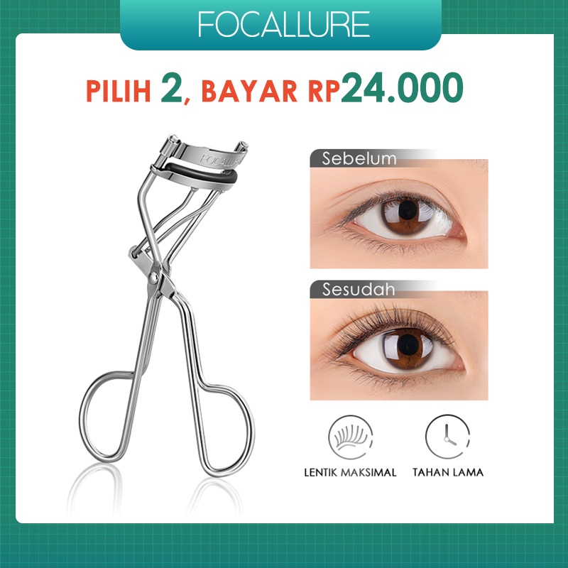 FOCALLURE #SkyRush Eyelash Curler Sturdy Premium Steel Long-lasting Curled Eyelashes Makeup Tools fa199