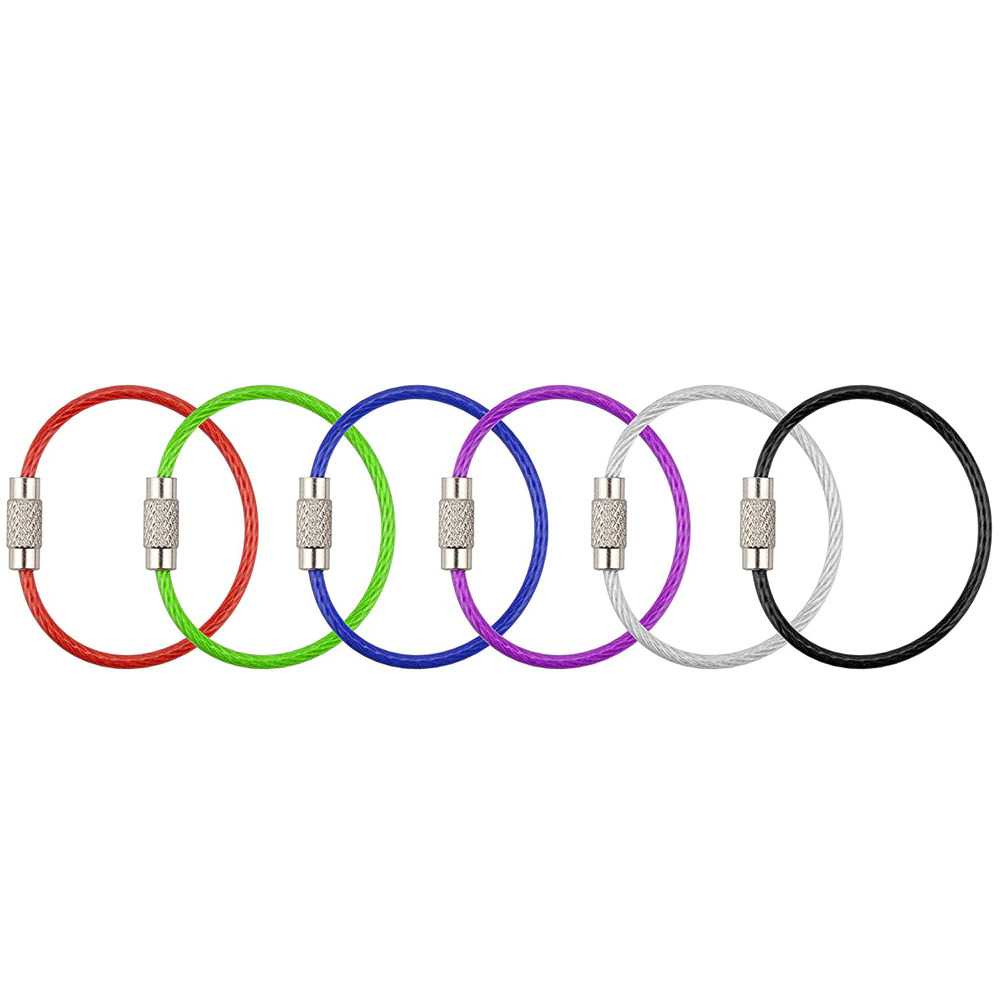 Kunci Tali Gembok Serbaguna Stainless Steel Wire Cable Sepeda pagar F10
