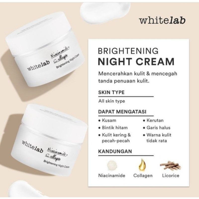 whitelab night cream