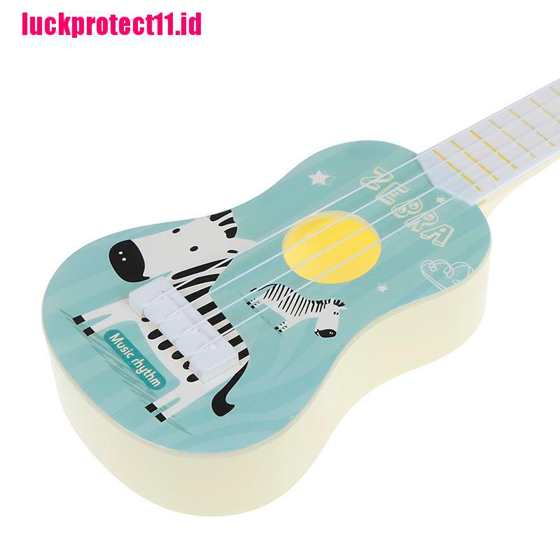 Lucktoy Mainan Alat Musik Gitar Ukulele Montessori Untuk Edukasi Anak