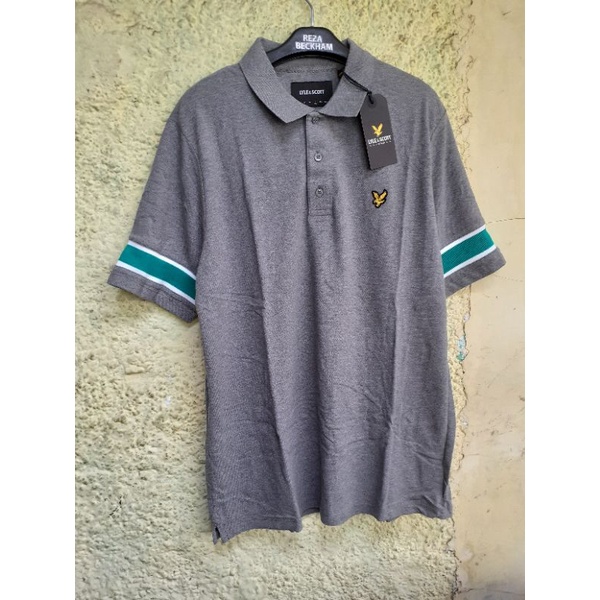 Polo Shirt Lyle and Scott Grey Original