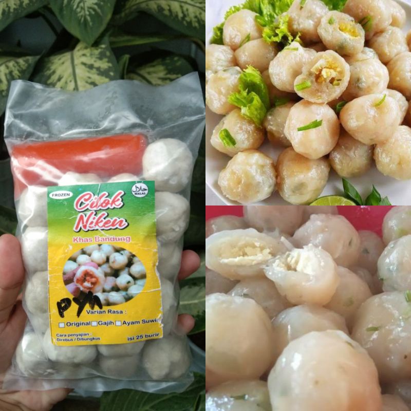 

Cilok Puyuh Niken isi 25 + free saos | Makanan Cemilan Frozen