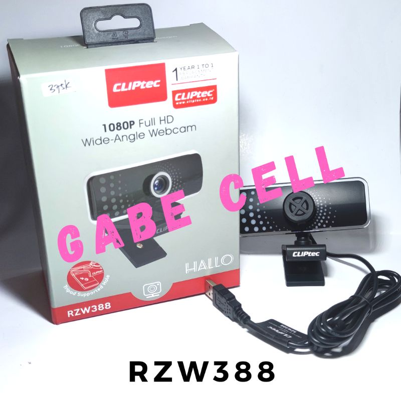 WEBCAM CLIPTEC RZW388 1080P FULL HD