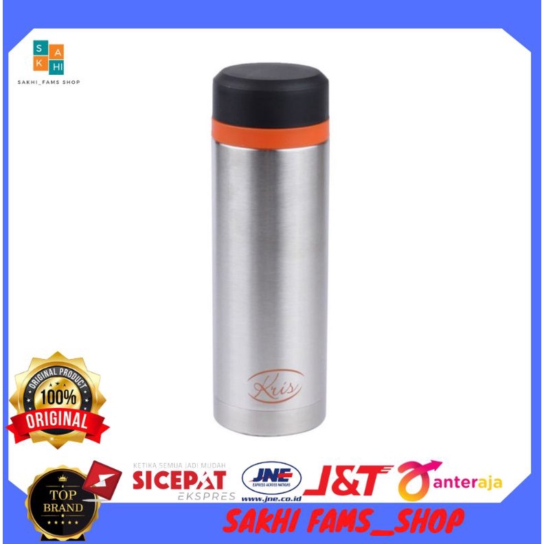Kris 300 Ml Botol Vacuum Flask - Silver
