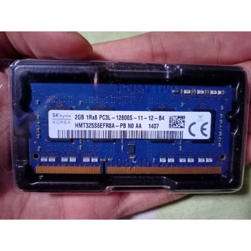 RAM Laptop SK HYNIX 2GB PC3L 12800s 16000Mhz | Ram Ori Copotan Laptop
