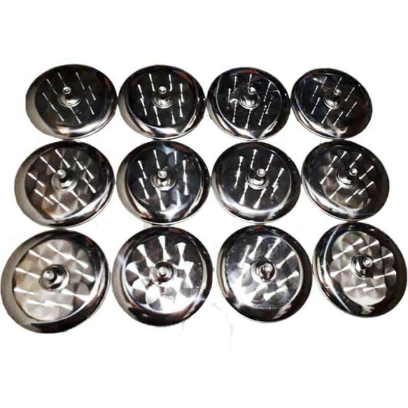 [12pcs & 6 pcs] Tutup Gelas Stainlees Stell