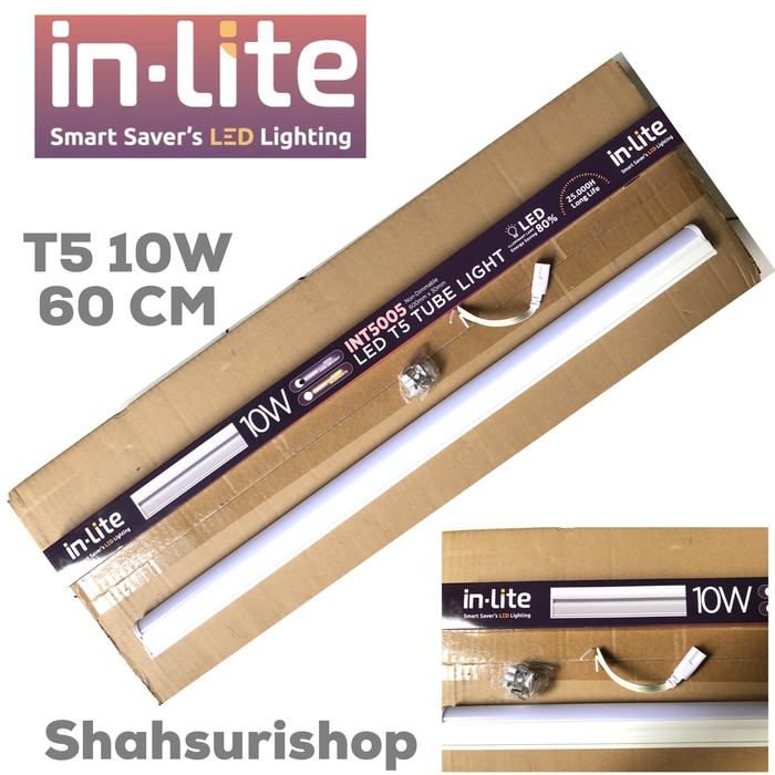 LAMPU LED T5 10W IN-LITE INLITE INT5005 60 CM