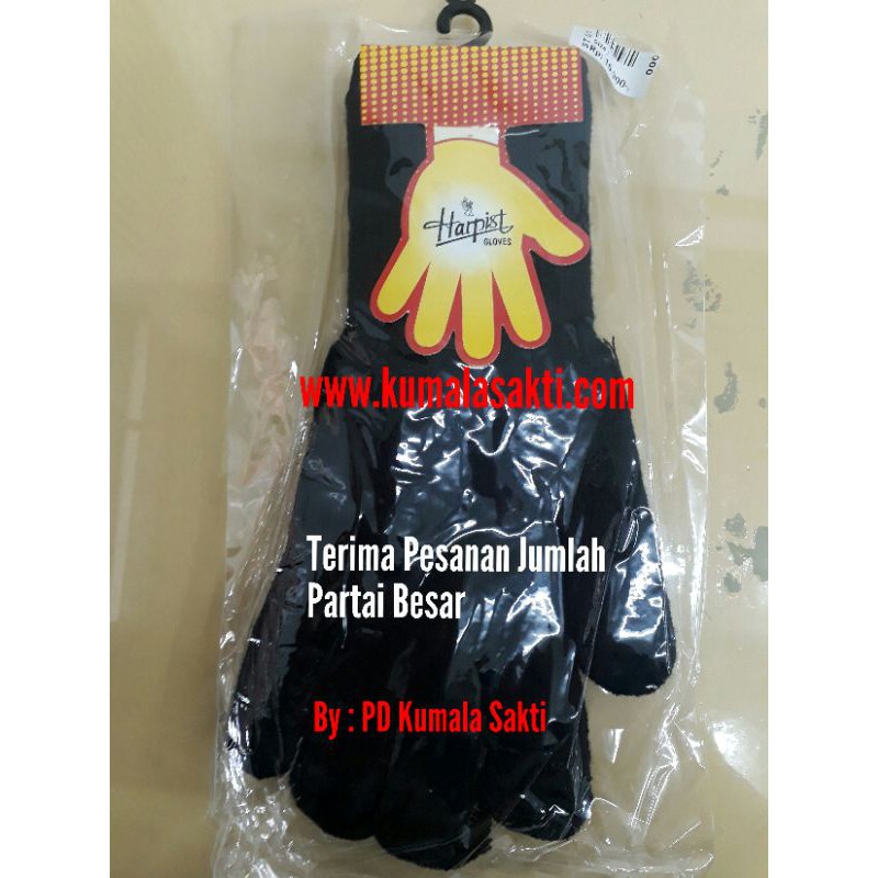 Sarung Tangan Harfist Hitam Tactical Polos Tebal-Rompi Vest Safety-Helm Proyek Safety-Kaos Tactical