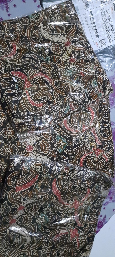 Bswart Batik Hrb026 Kenongo Padi Pekalongan M L Xl Batik Pria Murah Modern Grosir