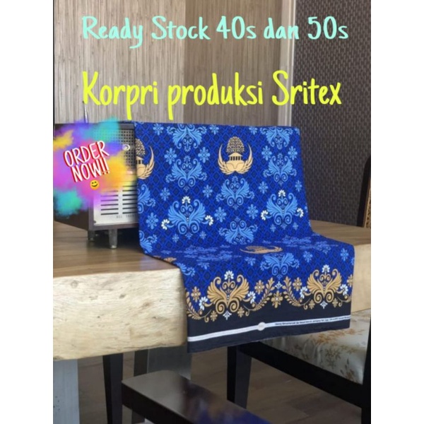 Kain Seragam Korpri Baru 50s by.Sritex