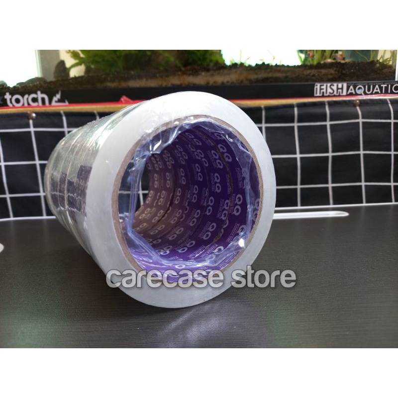 

Lakban Selotip Solasi QQ 1 Inch 24mm 72 Yard Yards Bahan Premium Murah