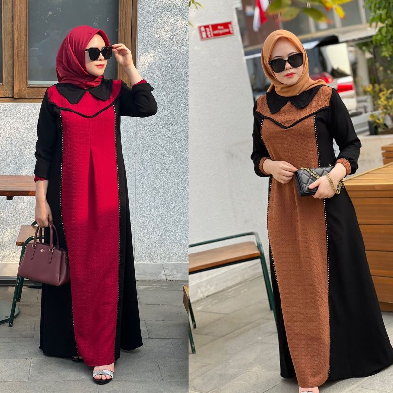 MADINA DRESS/GAMIS ABAYA/GAMIS POLOS/GAMIS MOTIF/GAMIS HITAM