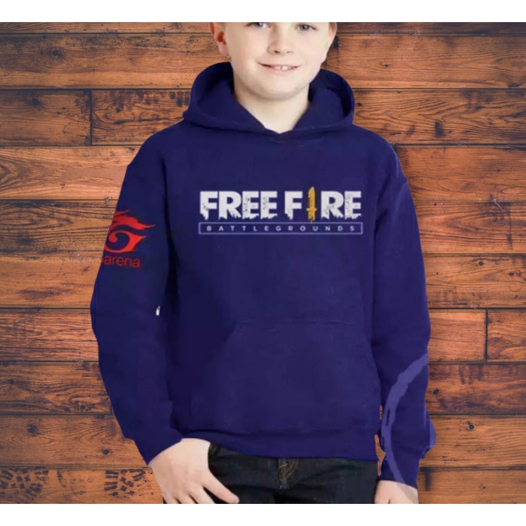 SWEATER ANAK FREEFIRE BAHAN LEMBUT COD