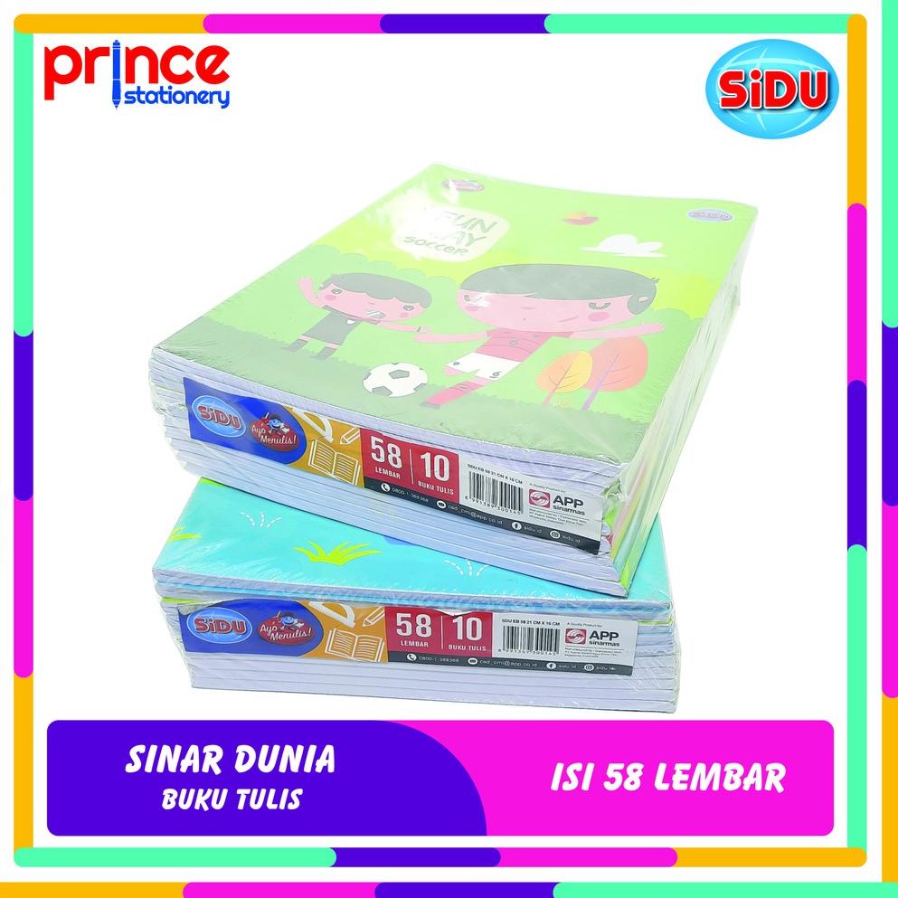 

BIG DISKON BUKU TULIS SINAR DUNIA ISI 58 LEMBAR 2489 プ