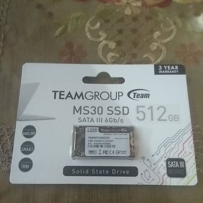 TEAMGROUP / Team MS30 SSD M2 M.2 SATA 2242 512GB 512 GB