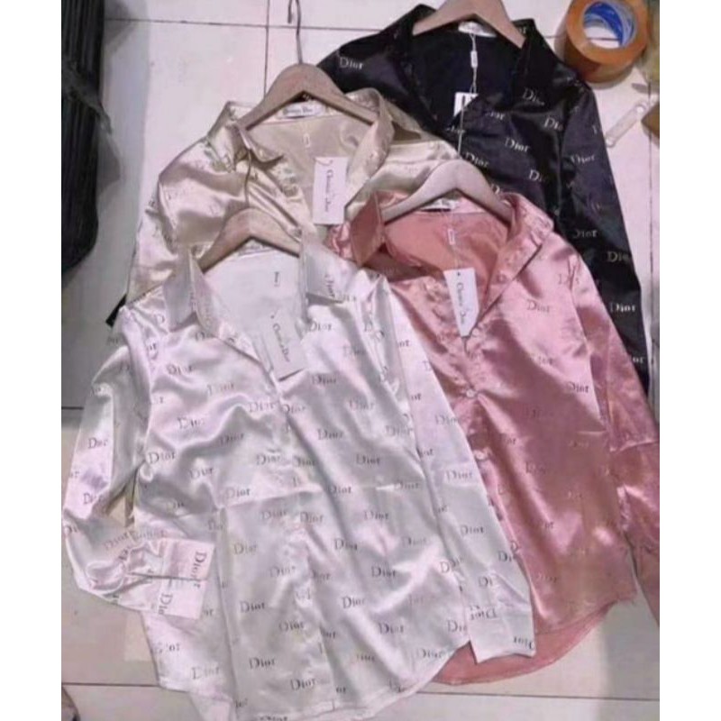 kemeja import wanita dior