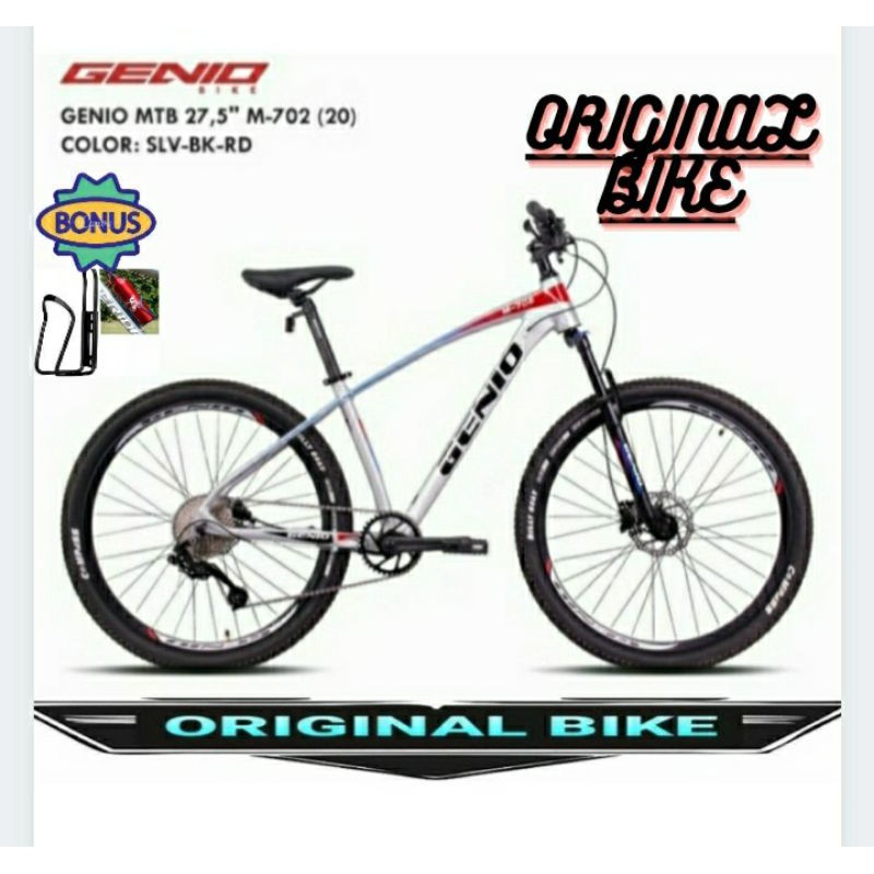 SEPEDA GUNUNG 27.5 MTB GENIO M-702 10 SPEED