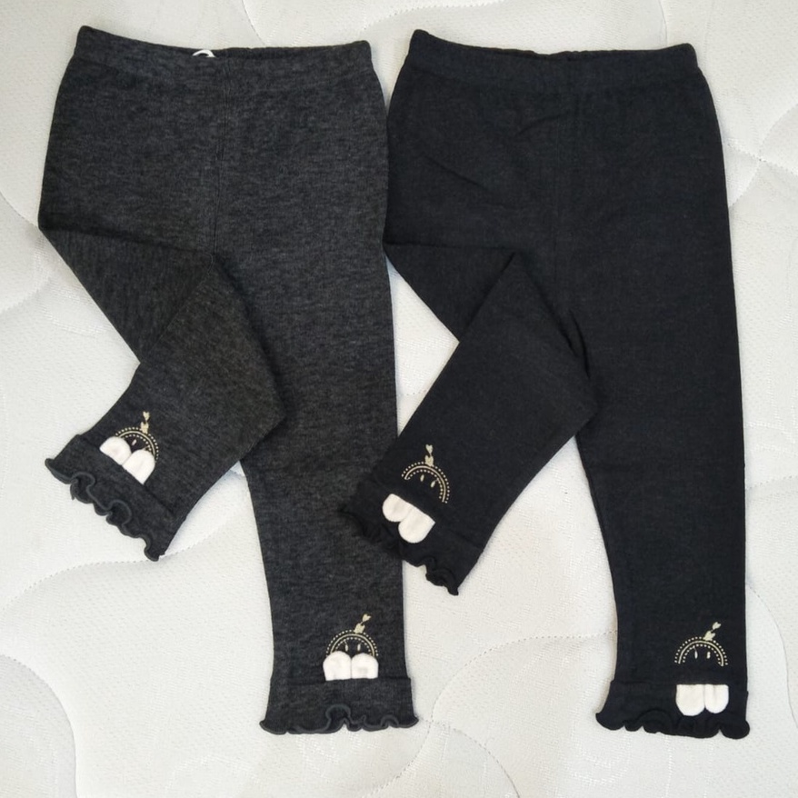 MOBASA OFFICIAL legging anak perempuan import premium motif FACE SMILE