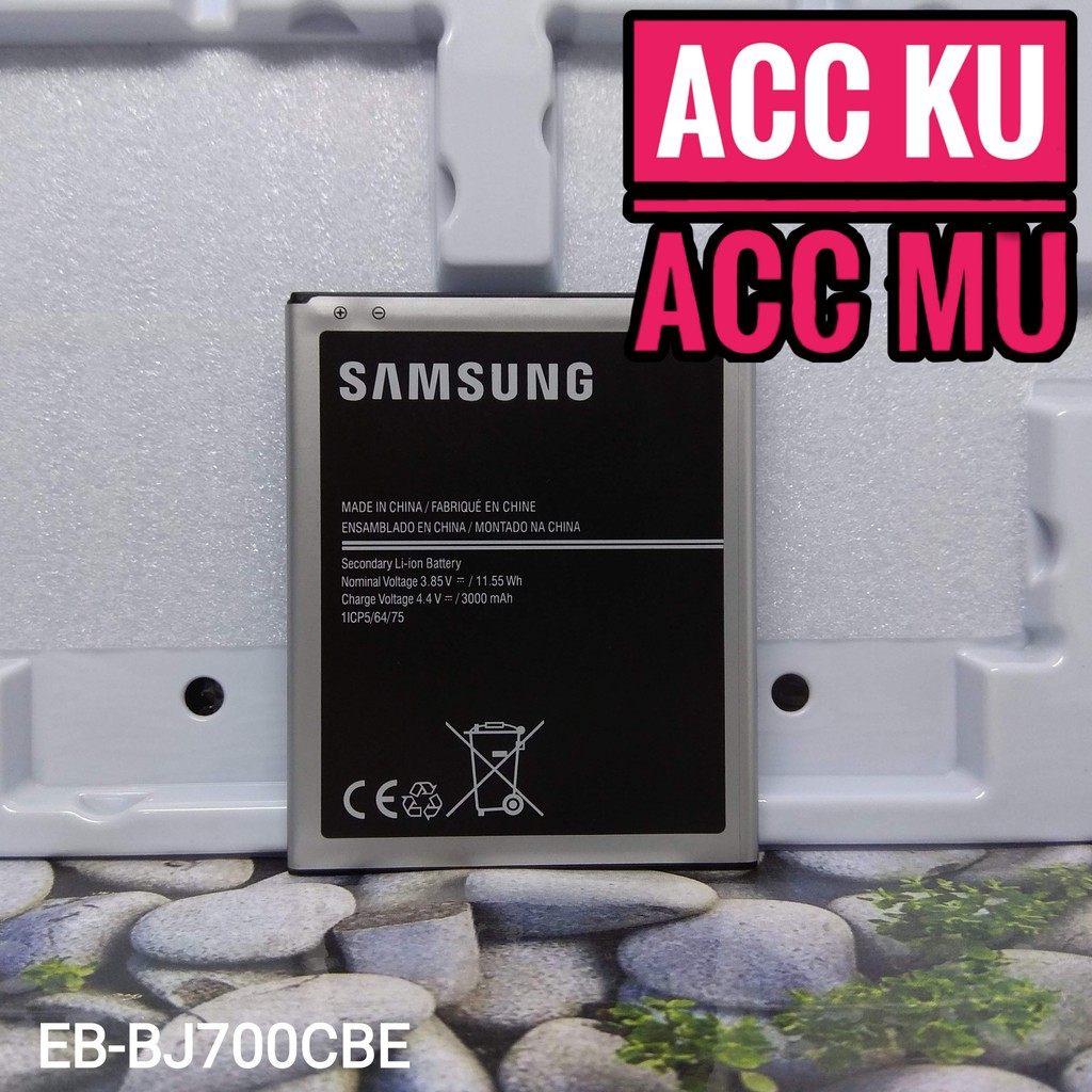 BATRE SAMSUNG J7 2015  J4 BATTERY SAMSUNG GALAXY J700 J400 EB-BJ700BBU ORIGINAL