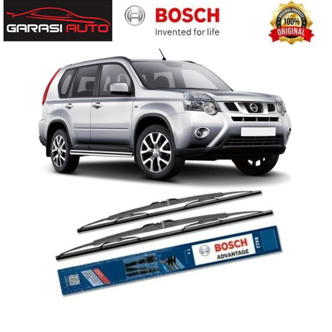 Wiper Karet Kaca Depan Nissan XTrail T30 T31 Bosch Advantage 2pcs