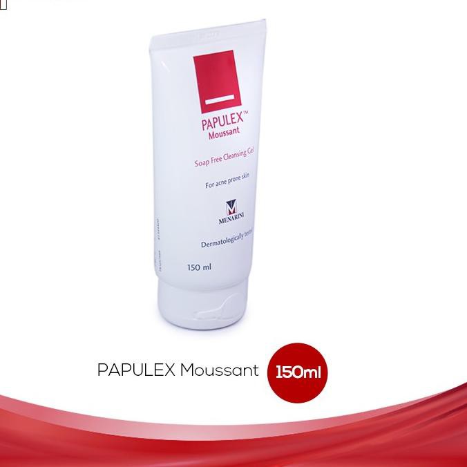 TERBARU >> 512RAT Papulex Moussant Cleansing Gel, 150 ml
