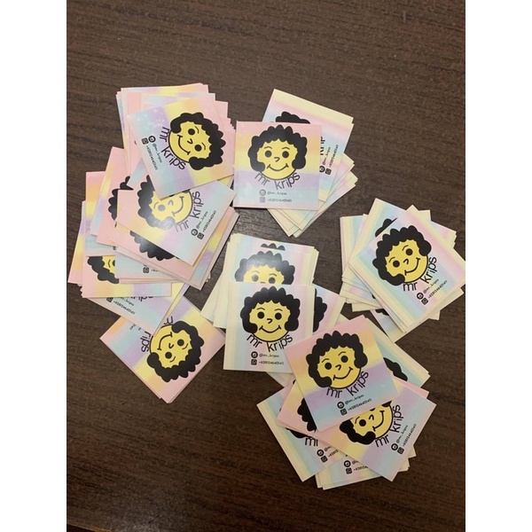 

stiker ukuran 6cm (1 paket isi 130-140)