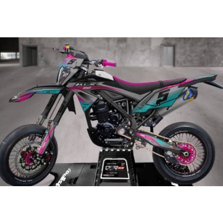Custom Decal Dtracker,KLX,CRF,WR 150