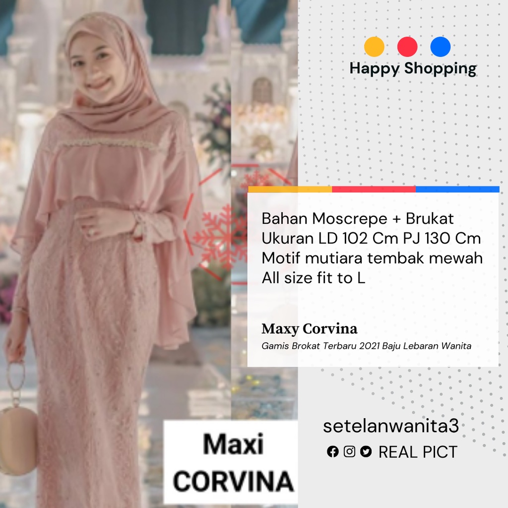 Gamis Brokat Terbaru 2021 Baju Lebaran Wanita Model Kekinian Duyung Bahan Brukat Modern Pesta Kondangan Mewah Lebaran Muslimah Syari