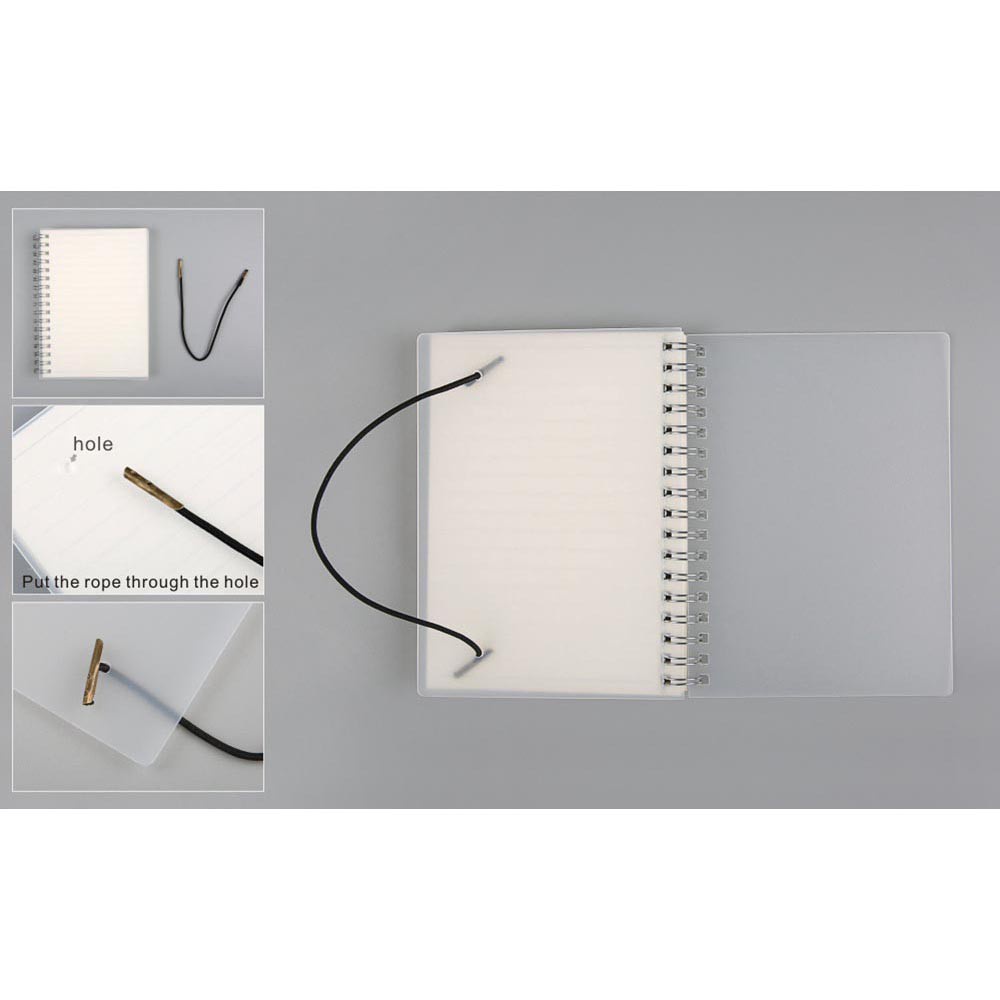 Mall Buku Binder Catatan Jurnal Harian Notebook Format Grid Dotted Blank Pages Ukuran A5 FYN JIANWU S2526