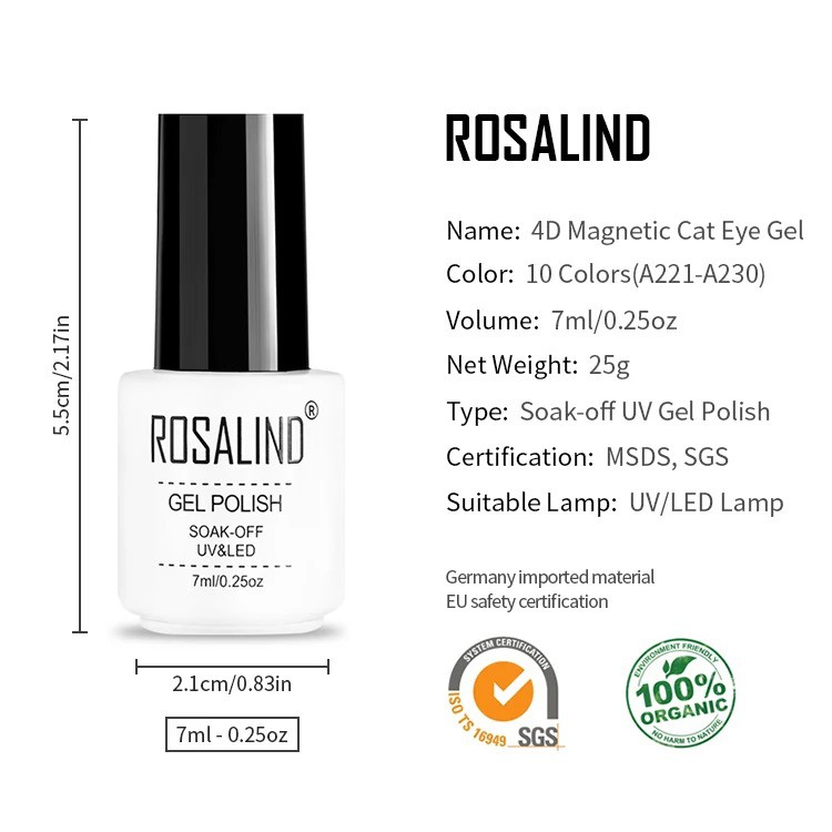 ROSALIND CAT EYE 4D - KUTEK CAT EYE - MATA KUCING