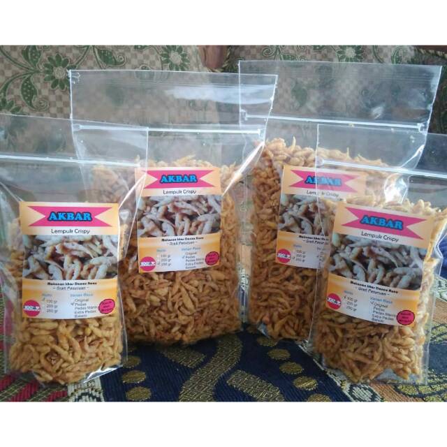 Lempuk Crispy Ikan Khas Danau Ranu Grati 100 Gram Shopee Indonesia