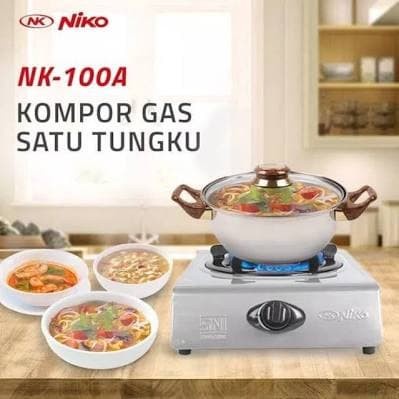 Kompor 1 Tungku Stanlis NIKO Murah NK 100A