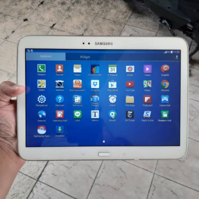 Samsung Galaxy Tab 3 10 Inch P5200 Ram 1 Internal 16 Second Shopee Indonesia