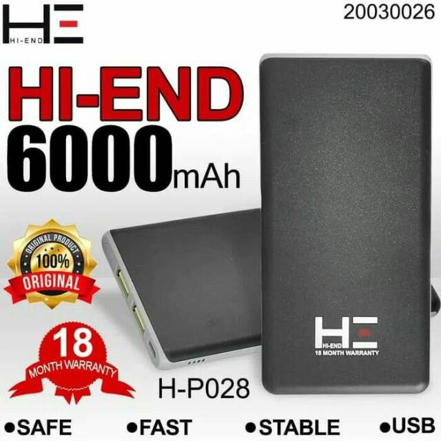 HI-END 6000MAH P-028
