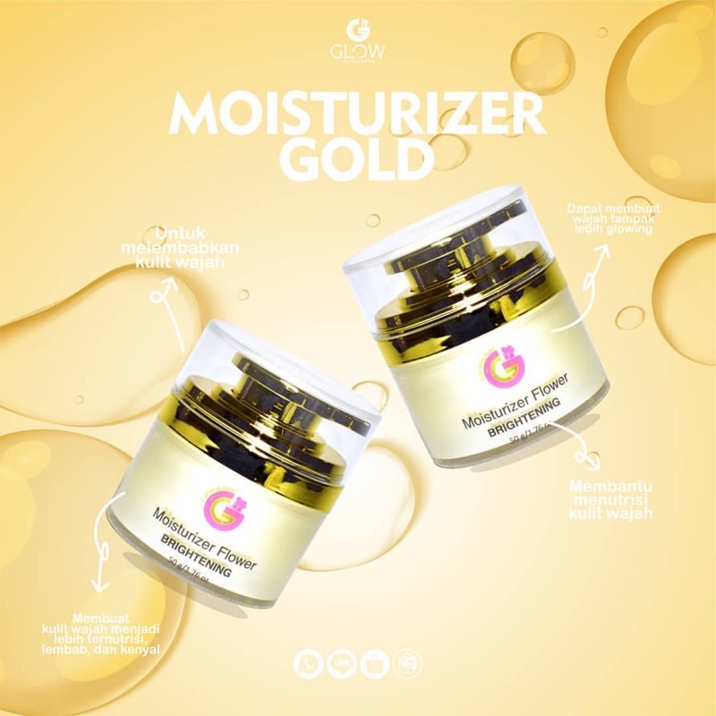 Moisturizer Gold | Moisturizer Flek | Skincare | Glafidsya