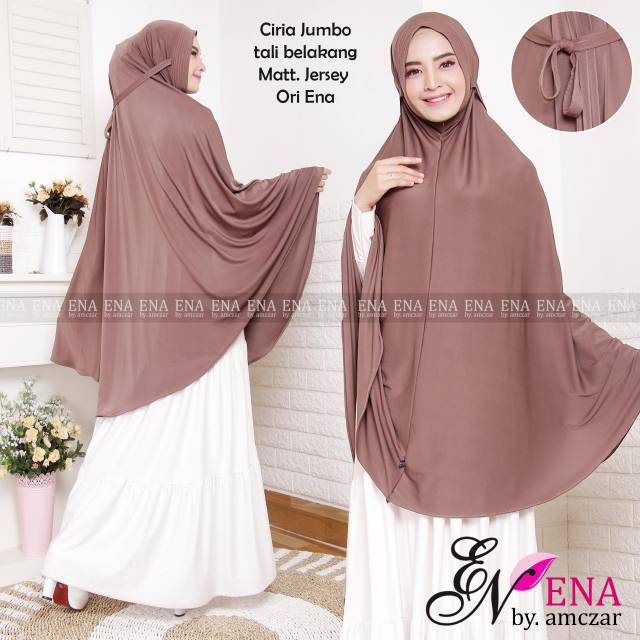 GS-Hijab Super Jumbo Tali/Hijab Instan Wanita ORI Jersey XXL