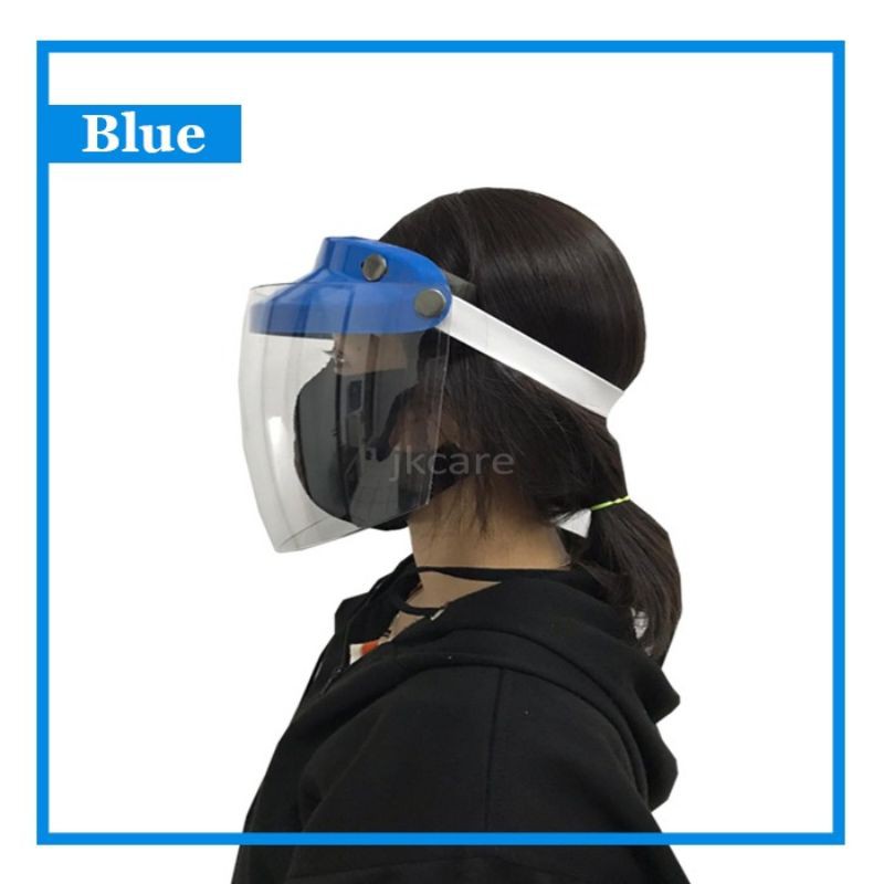 TERMURAHH!!! FACE SHIELD HELM PELINDUNG WAJAH / FACE SHIELD APD/ HELM FACE SHIELD MUKA