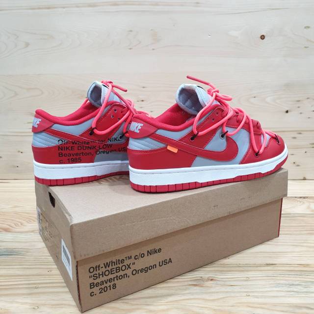 Nike Dunk X Off-White Low University Red