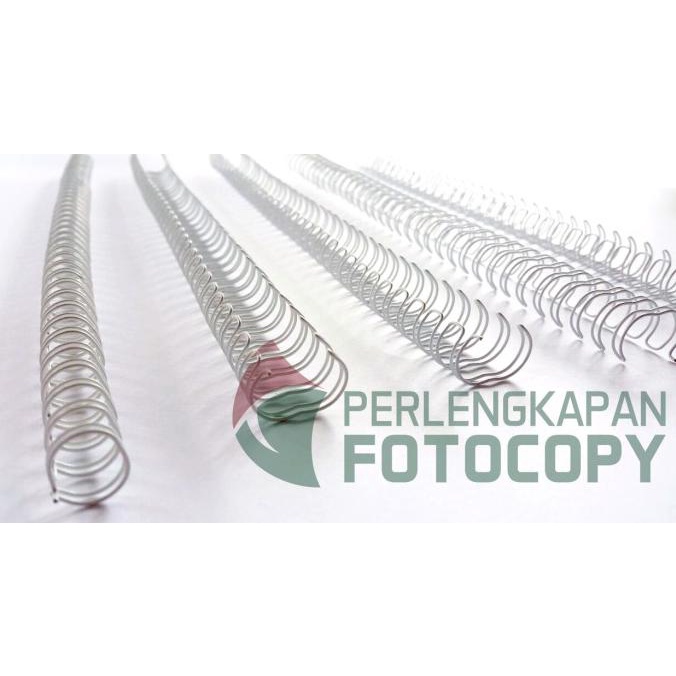 

[[COD]] Spiral Kawat/ Ring kawat, Wire 2:1 A4 - 5/8 Hitam & Putih TERMURAH DISKON Kode 203