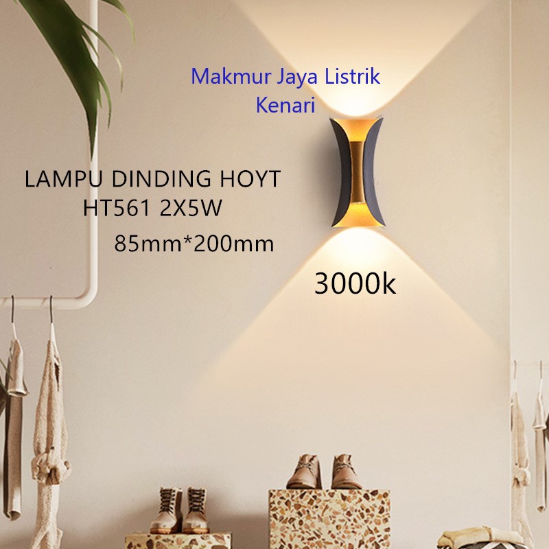 Lampu Dinding Taman COB 2 x 5W Outdoor / LED Wall Light